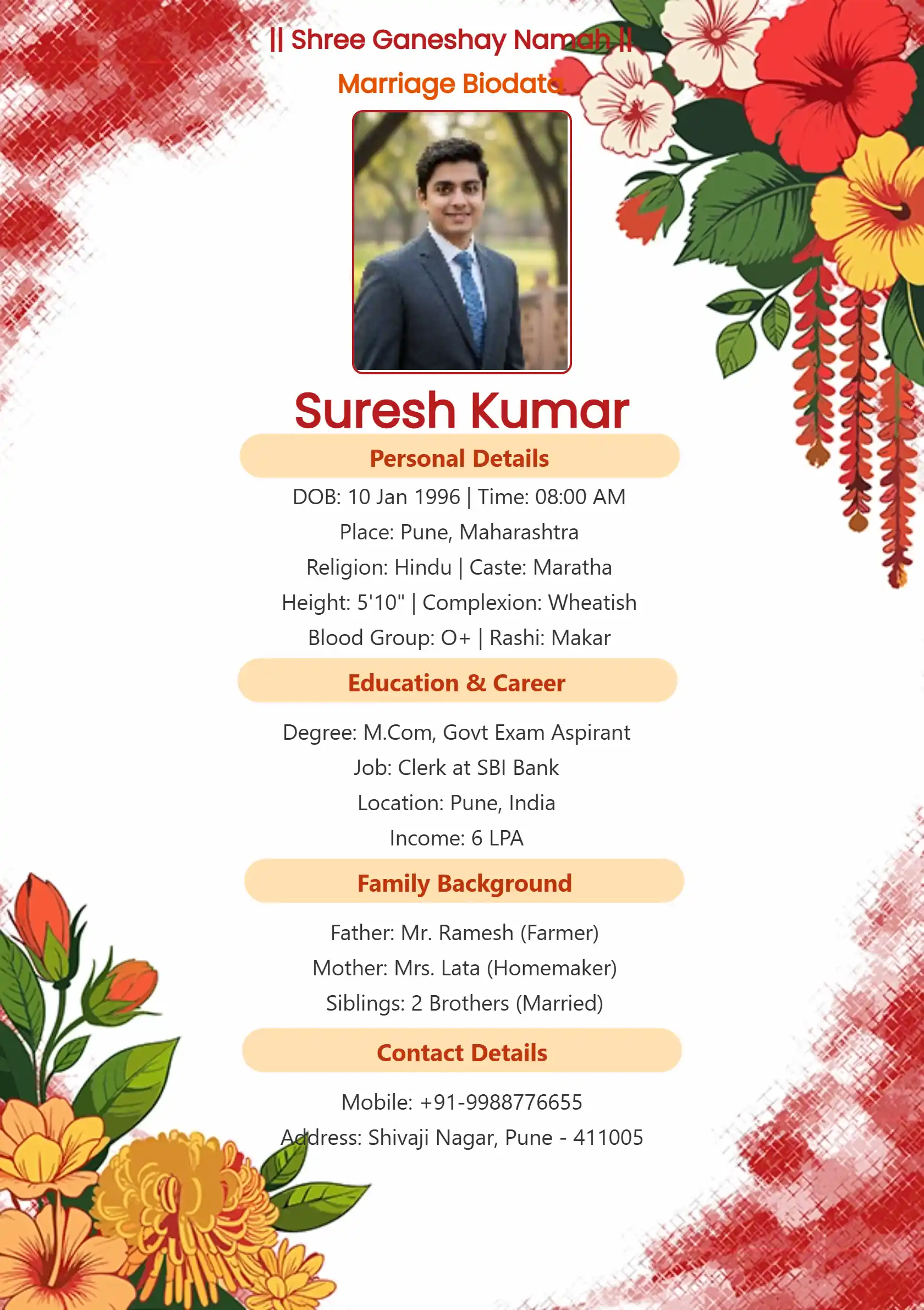 Classic Culture - Editable Invitation Design